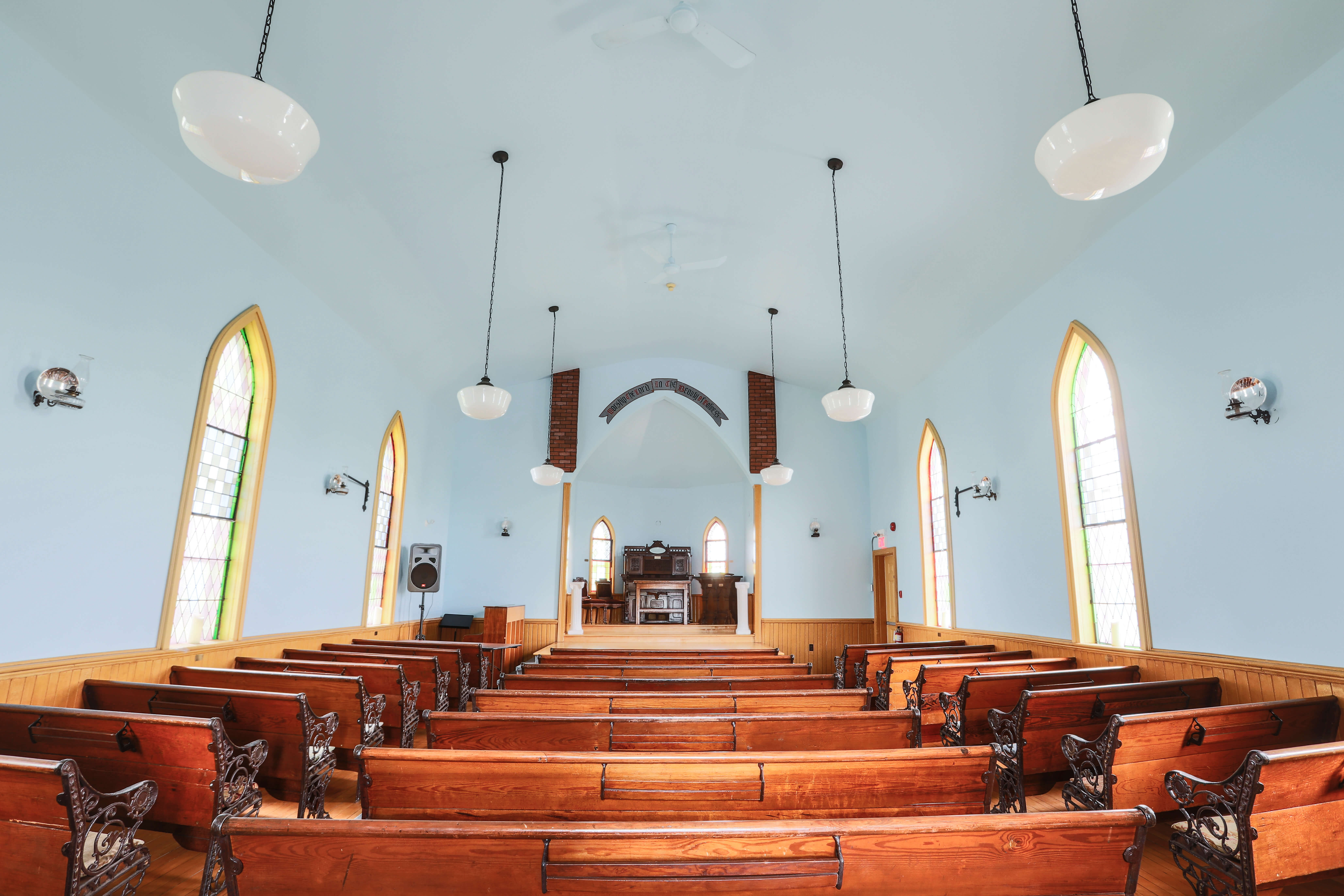 Corbetton Church interior view