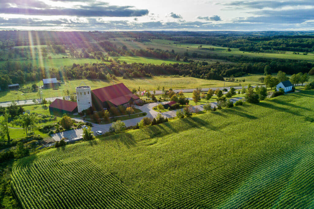 Outside panoramic view of the MoD